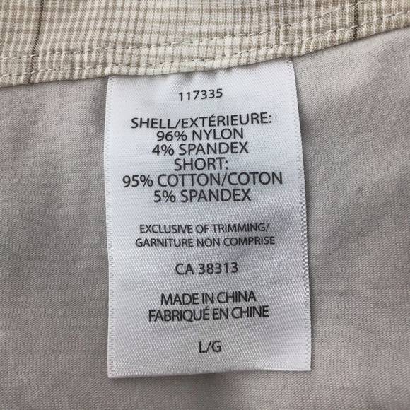 Avia Woven Plaid Skort, Large - Picture 11 of 12